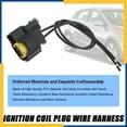 thumbnail image 7 of 4 Pcs Ignition Coil Harness Connection Control Plug for 2014-18 Kia Forte5 Soul, 7 of 7