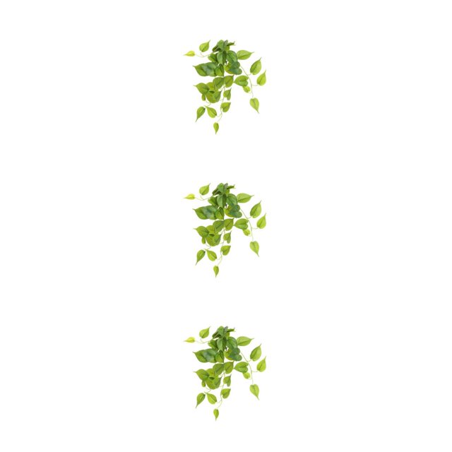 Hojas Falsas Plantas Colgantes Artificiales Bewildely Verde