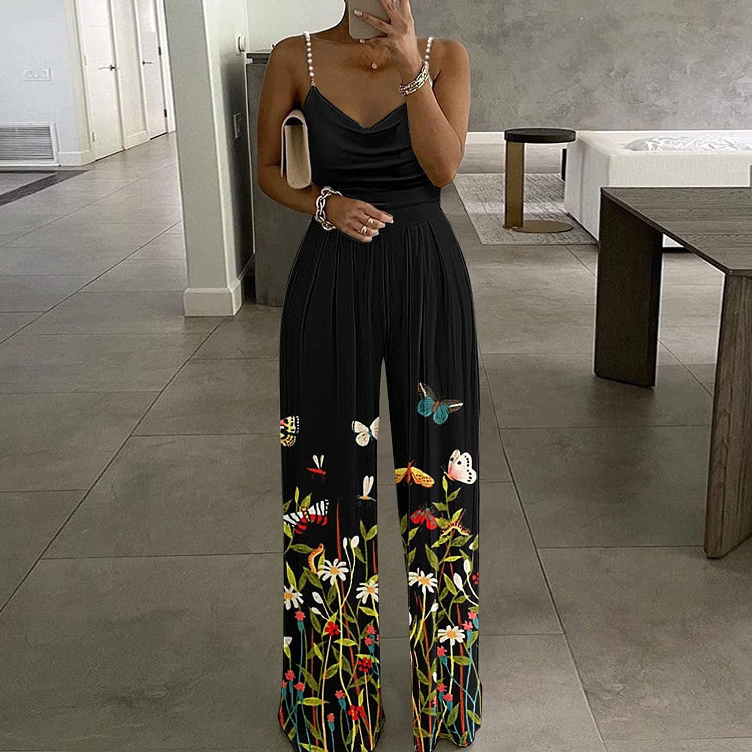 Summer Jumpsuits for Women Dressy Long 