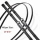 thumbnail image 3 of Car Wiper Blades for Lincoln MKX 2016 2017 2018 2019 2021 2022 Front Windshield Frameless Durable Rubber Snow Shaving Accessorie, 3 of 5