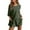 Army Green-01, variant on REALiKUN Women's Oversized Tee Romper, Casual One-Piece Short Sleeve Jumpsuit with Pockets for Athletic & Lounge