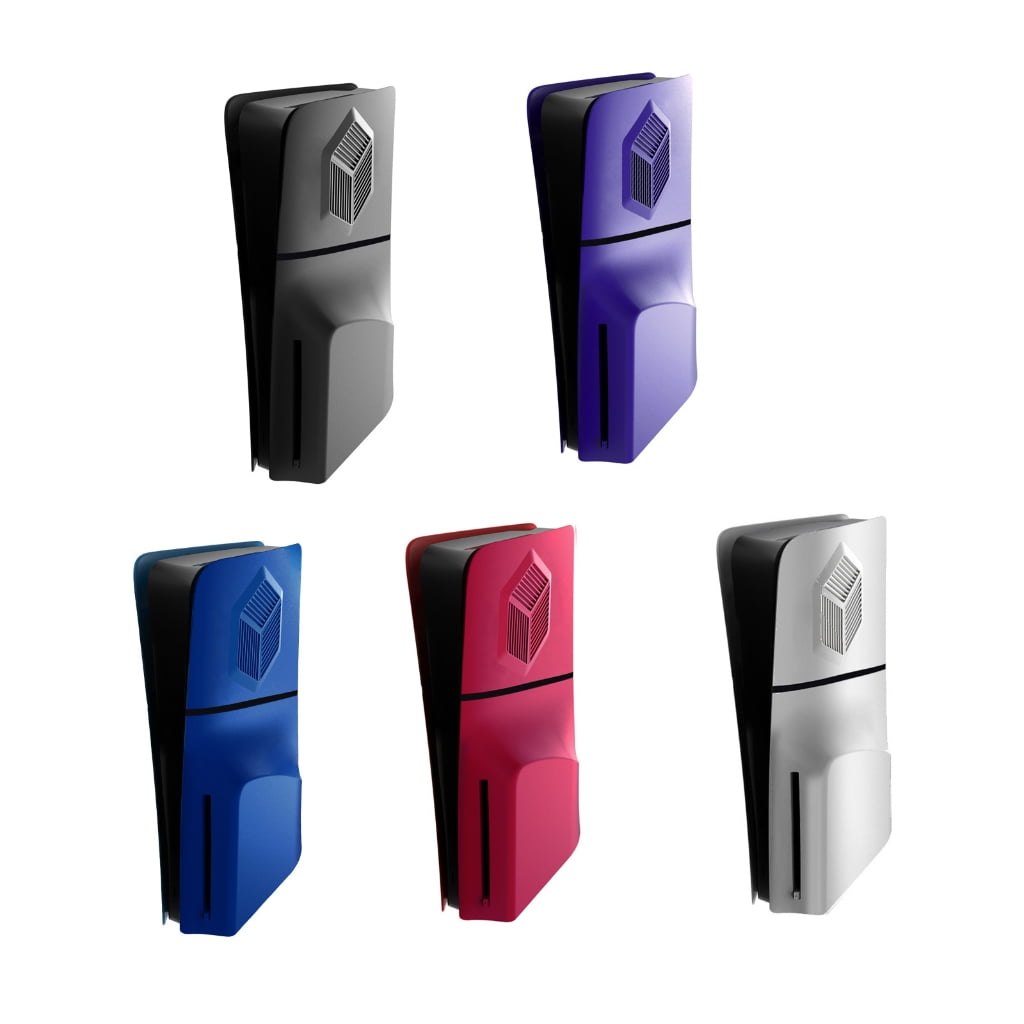 lanema Faceplate Cover with Vent Faceplates Replacement for PS 5 Slim Gaming Accessory