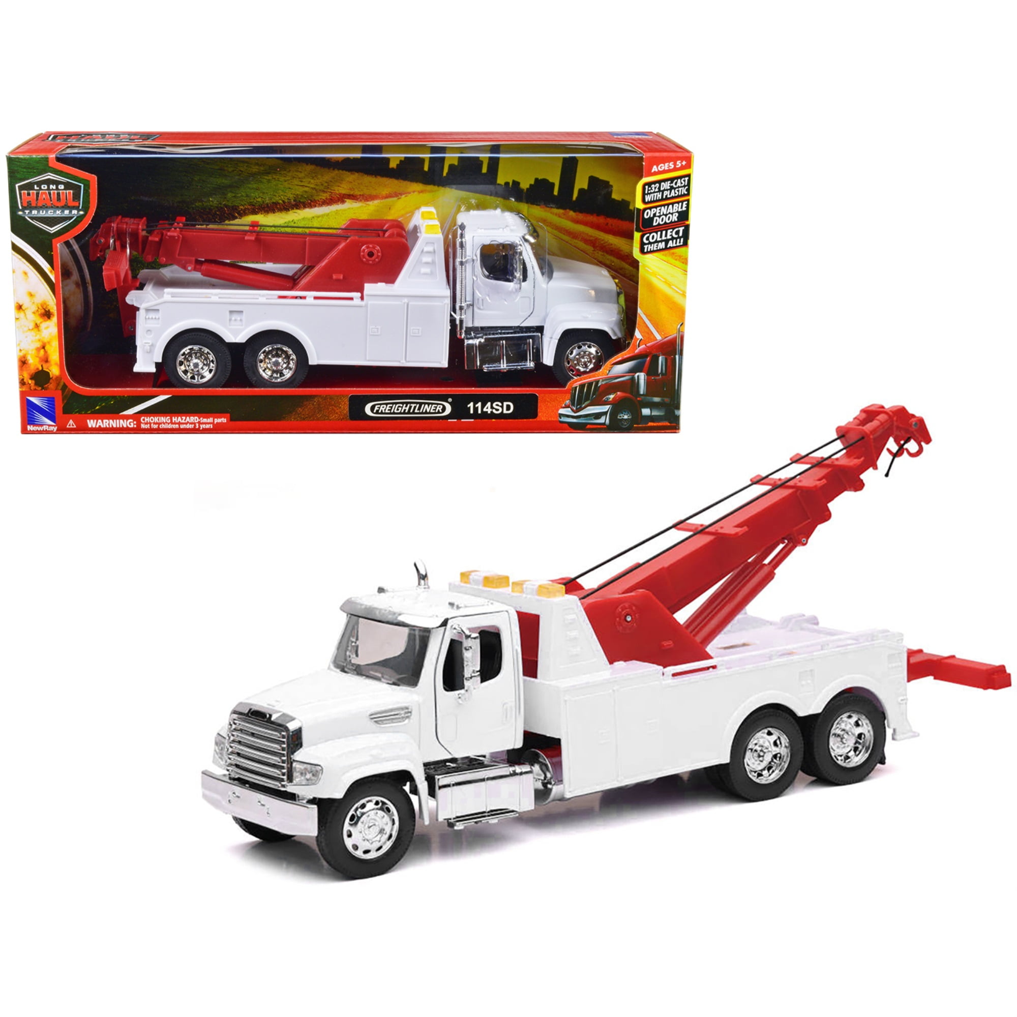 Jada Toys International DuraStar 4400 Diecast Flatbed Tow Truck