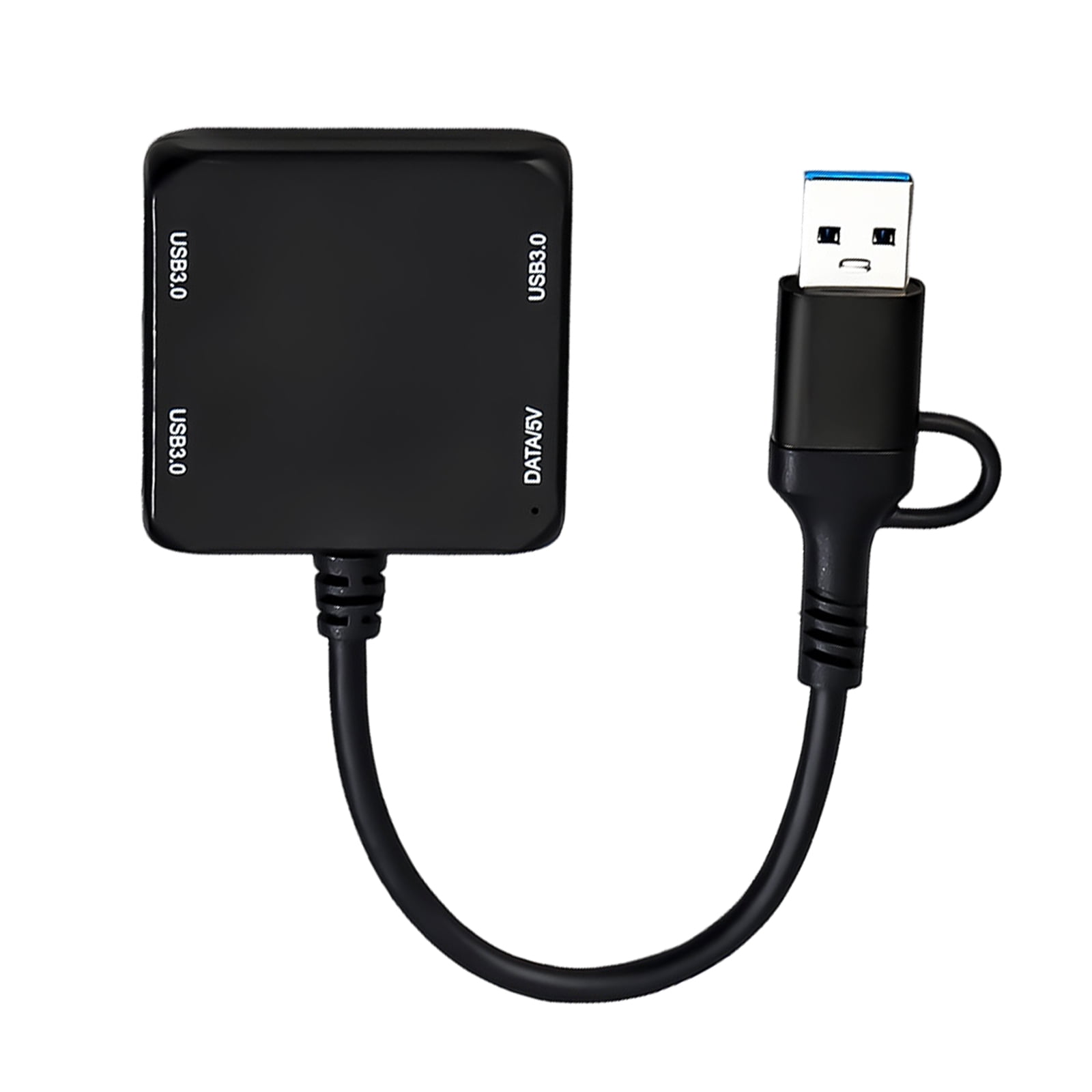 USB C to USB Hubs 3 USB3.0 + 1 Type C Port for Easy Connection of Devices to Laptops Desktops and Tablets