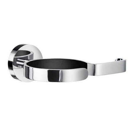 Smedbo Chrome Holder - Smedbo Home Brass Hairdryer and Straightener Holder in Polished Chrome Finish