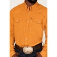 thumbnail image 3 of Rank 45 Men's 45&Reg; Solid Roughie Tech Long Sleeve Snap Western Shirt - GOLD XX-, 3 of 4
