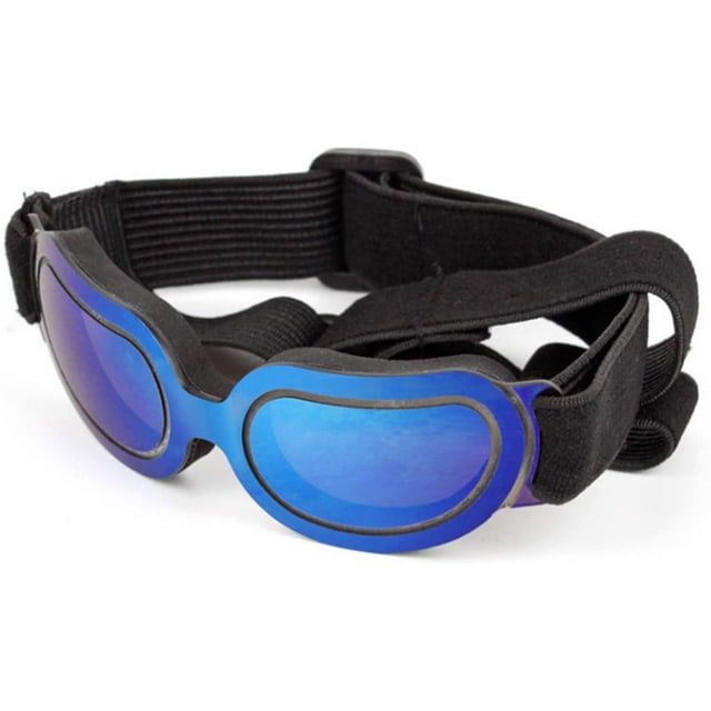 Gafas de Sol para Mascotas Gafas de Sol Ligeras Impermeables con Protección UV para Perros Pequeños, Medianos o Gatos Azules