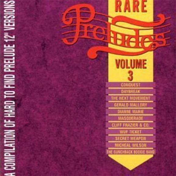 Various Artists - Rare Preludes 3 / Various - Music & Performance - CD
