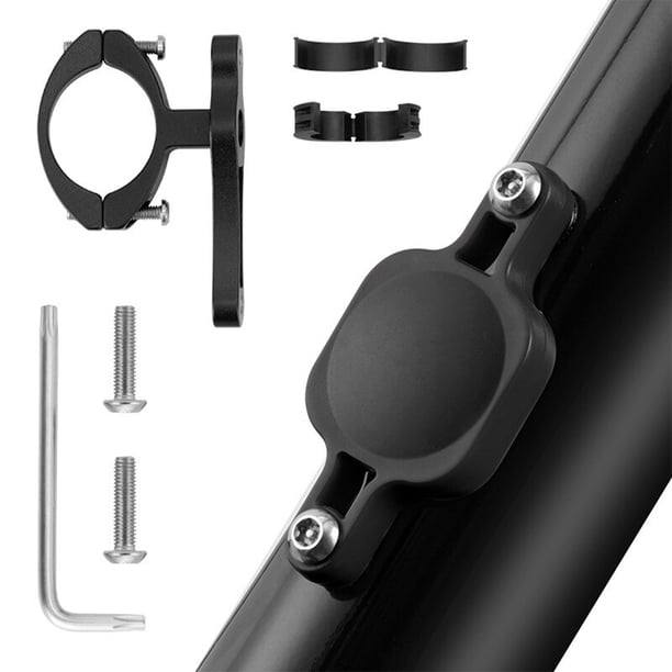 Sonducket Pieza de rastreador de bicicleta Sin fugas Suministros de montaje Tornillos de cubierta protectora Tapas de localizadores de artesanía Ciclismo Negro