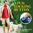 thumbnail image 4 of YOPTOP 26ft Retractable Dog Leash for Dogs Up to 110lbs  Anti-Slip Rubber Handle  One-Button Brake  Durable Nylon Tape  360° -Free Design,Blue,L, 4 of 7