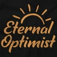 thumbnail image 2 of Inspirational Eternal Optimist Sun Men's Graphic T Shirt Tees Brisco Brands M, 2 of 6