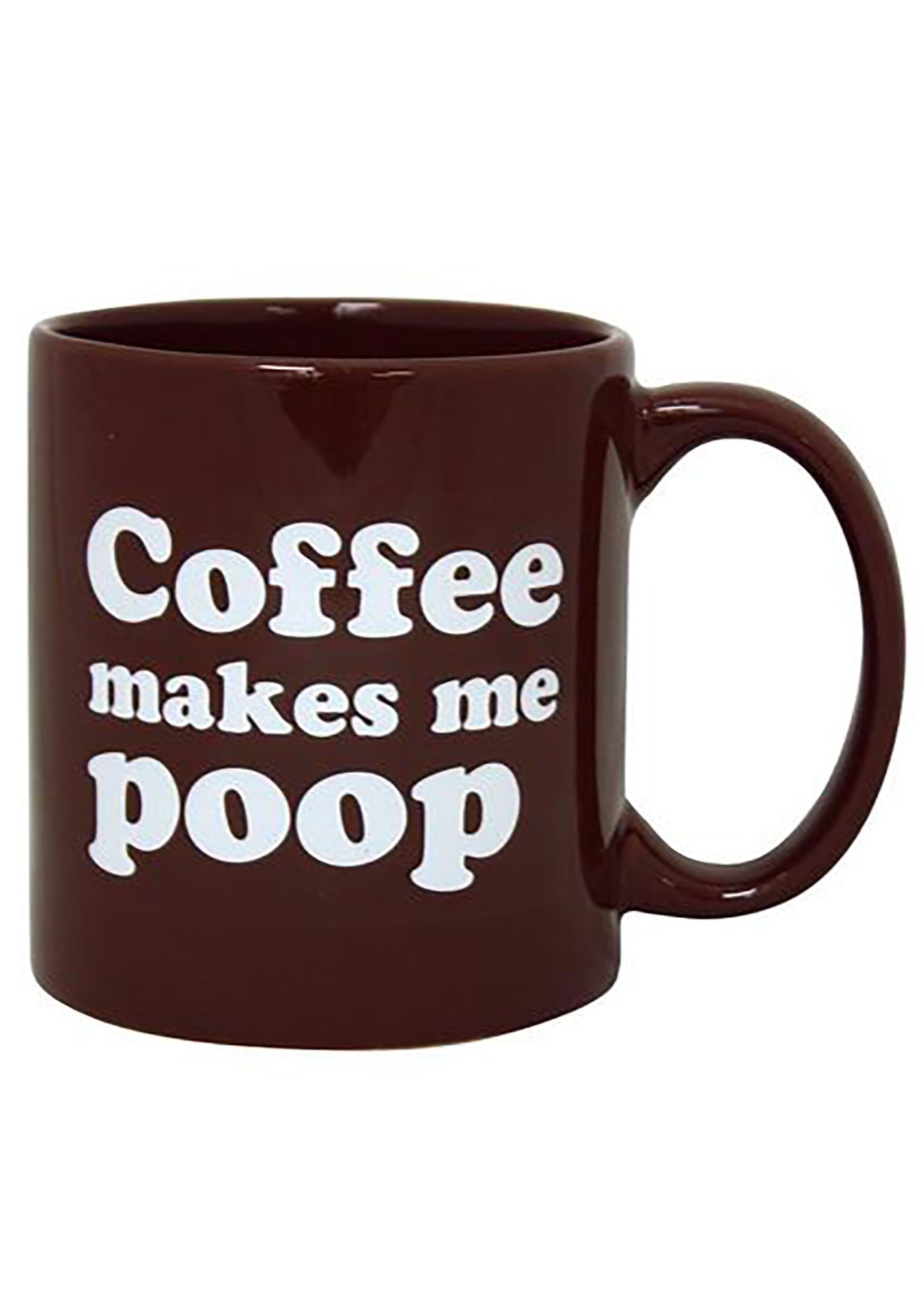 Attitude mug coffee makes me poop 22 oz
