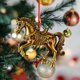 thumbnail image 4 of Decoraciones de Navidad para el Hogar Acrílico 2D Flat Christmas Holiday Trailer Decoración de Interiores Decoración Del Hogar Colgante, 4 of 5