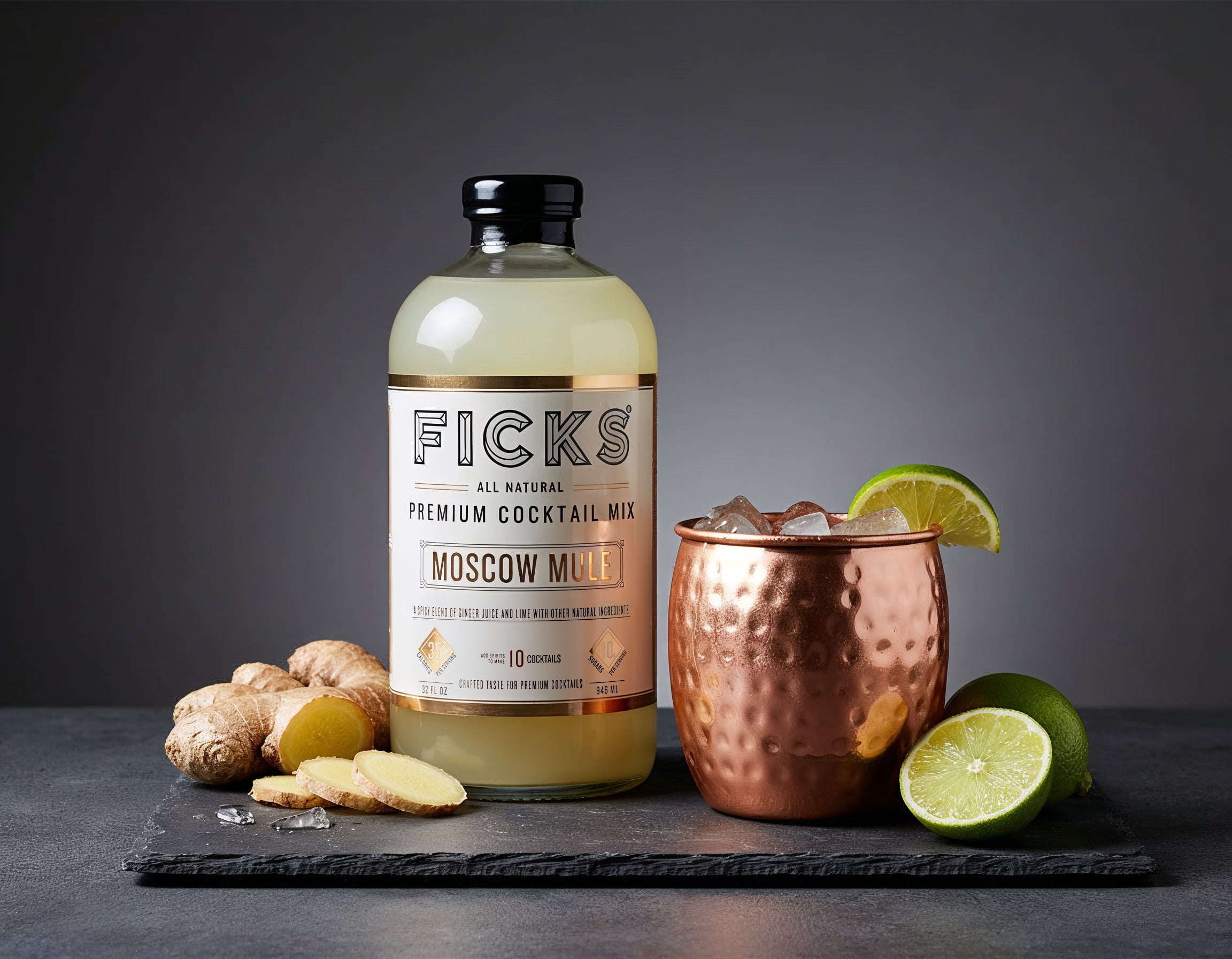 FICKS Premium Moscow Mule Cocktail Mix - Walmart.com