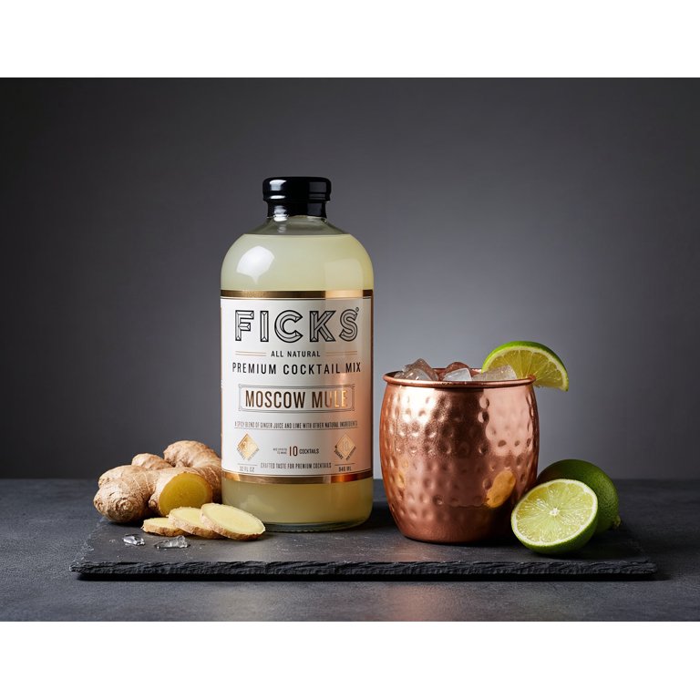 FICKS Premium Moscow Mule Cocktail Mix - Walmart.com