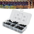 thumbnail image 1 of Anillos de juntas eléctricas kit surtido de ojales 105 piezas impermeables 5 tamaños estándar aislamiento resistente al desgaste para cableado para plomería ANGGREK Otros, 1 of 8