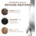 thumbnail image 4 of Leather Recoloring Balm, Leather Repair Cream, Leather Paint for Furniture, Leather Color Restorer, Leather Scratch Remover, Leather Restorer for Couches and Car Seats (Black), 4 of 8