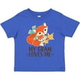 thumbnail image 3 of Inktastic My Gram Loves Me Fox Gift Boys or Girls Toddler T-Shirt, 3 of 5