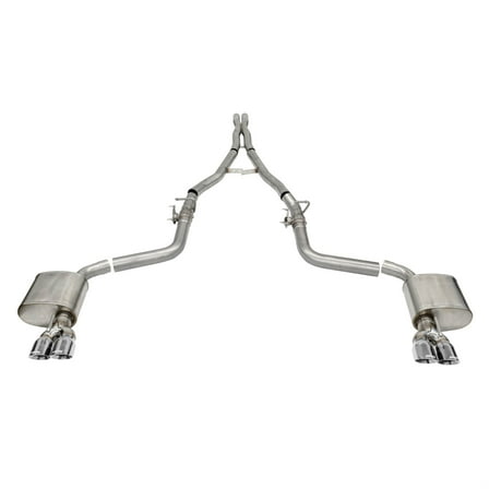 Corsa Performance 21070 Xtreme Valved Cat Back Exhaust System Fits Challenger Fits select: 2015-2017 DODGE CHALLENGER SRT HELLCAT, 2019-2022 DODGE CHALLENGER SRT HELLCAT REDEYE