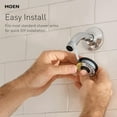 thumbnail image 2 of Moen S1002 2.5 GPM Single Function Rain Shower Head - Chrome, 2 of 4