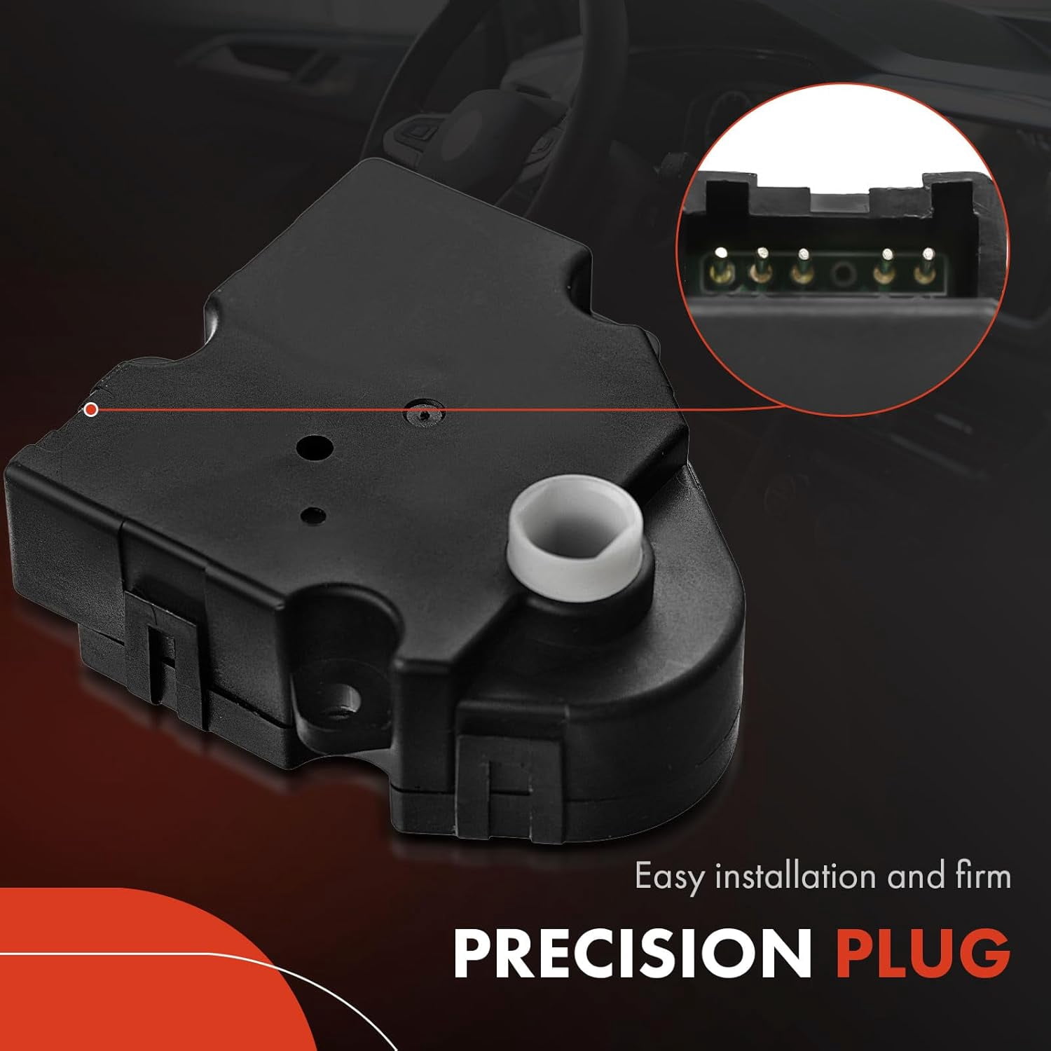 A-Premium HVAC A/C Heater Blend Door Actuator Replacement for Chevrolet Cobalt 2005-2010 HHR 2006-2011 Pontiac G5 2007-2010