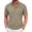 #0012-Khaki, variant on Qiyinn Mens Shirt Bubble Jacquard T-Shirt Short Sleeve Stretchy Golf Shirt