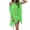 Green, variant on Bikini Cover Up, Hot Summer Mesh Bathing Suit Cover Ups Beach Wear For Woman Orange One Size