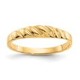 thumbnail image 1 of 14k Yellow Gold Valley Dome Ring, 1 of 9