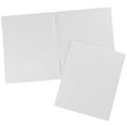 Avery Two Pocket Folders, Holds up to 40 Sheets, 25 White Folders