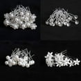 thumbnail image 4 of SPOKKI Rhinestone Wedding Hair Accessory, Pearl Hair Clip, Hair Pin, 50 Pieces, 4 of 8