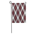 thumbnail image 1 of LADDKE Red Black Dress Stewart Tartan Diagonal No Gradients Celtic Check Garden Flag Decorative Flag House Banner 28x40 inch, 1 of 2