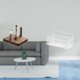 thumbnail image 2 of Organizador De Servilletas De Madera Con Cesta Para Colgar En La Pared Y Estante Flotante De Alambre De Metal Para Cocina, Baño, Oficina, Comedor, Encimera, Sala De Estar., 2 of 8