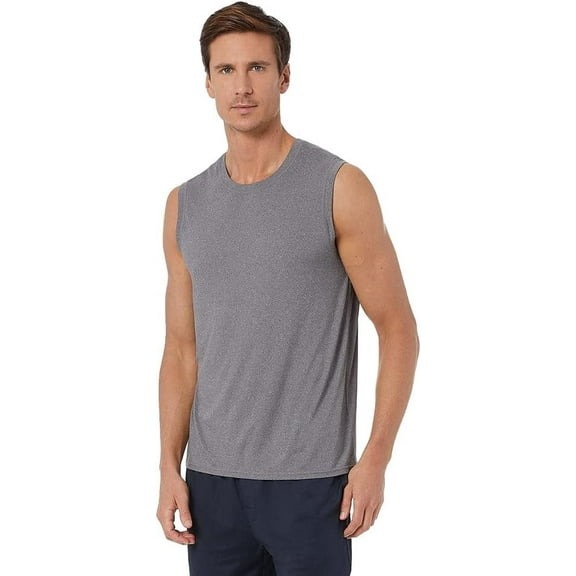32 DEGREEES Men's Cool Classic Relaxed Tank | Anti-Odor | 4-Way Stretch | Moisture Wicking