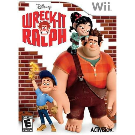 Disney Wreck-It Ralph WII (Best Disney Games For Wii)