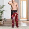 thumbnail image 6 of Fotbe Berry Infused Refreshment Men's Pajama Pants,Sleepwear Pants,Pj Bottoms Drawstring And Pockets-Medium, 6 of 7