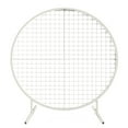 thumbnail image 1 of LANGXUN White Circle Mesh Decoration Arch Kit for Wedding & Birthday Party, 1 of 7