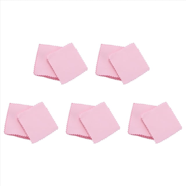 Paquete de 250 Paño de Limpieza de Joyería,Paño de Pulido de Joyas para Plata de Platino Rosado
