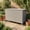 Gray, variant on Outdoor Wicker Storage Box