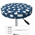 thumbnail image 4 of Gukieu Cute Goose On Blue Sky Print Round Chair Cover, Dust-proof and Non-slip Bar Chair Protective Cover, Suitable for Bars, Restaurants, Offices-12 inch, 4 of 7