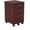 Mahogany, variant on Mayline Medina Pedestal (Box-Box-File) in Mocha