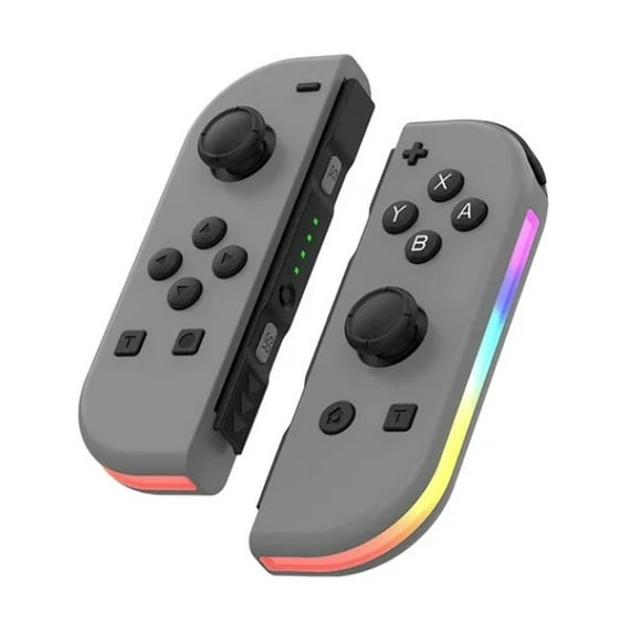 Handheld Controller LED compatible with JoyCon Nintendo Switch Grey