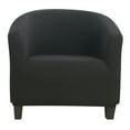thumbnail image 3 of DYstyle Jacquard Tub Chair Slipcover Single Armchair Accent Chair Barrel Sofa Slipcover Elastic Spandex Solid Stretch Sofa Cover, 3 of 5
