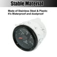 thumbnail image 4 of Unique Bargains 52mm Fuel Level Gauge Indicator Kit 9-32V Meter Signal Adjustable 8 Color Backlight for Car Truck Black Frame Background, 4 of 7