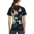 thumbnail image 5 of Anime Cuphead Youth Unisex T-Shirt Crewneck Short Sleeve Double-Sided Print Tee Shirts Top For Boys Girls Kid Teen Large, 5 of 6