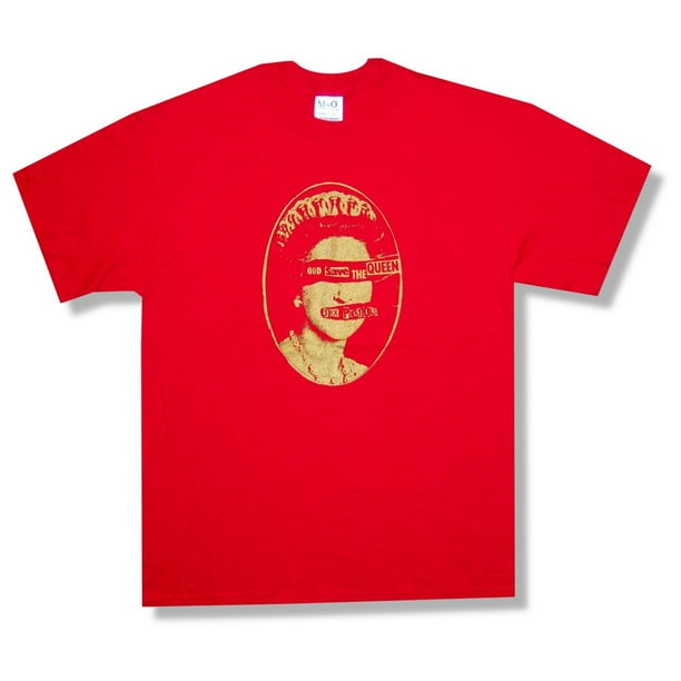 M O The Sex Pistols God Save The Queen Red T Shirt New Adult Small Walmart Com Walmart Com M O The Sex Pistols God Save The Queen Red T Shirt New Adult Small Walmart Com Walmart Com