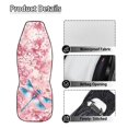 thumbnail image 5 of Uourmeti Polyester Auto Front and Back Seat Protector Cover for Automobile, Interior Decor Stretchy Auto Seat Protector, Dragonfly and Blossom Pattern, 5 of 12