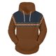 thumbnail image 3 of Gibobby Sudadera con capucha hombre Sudaderas unisex con capucha Real Hasta la Muerte para hombre y mujer(Marrón,XG), 3 of 5