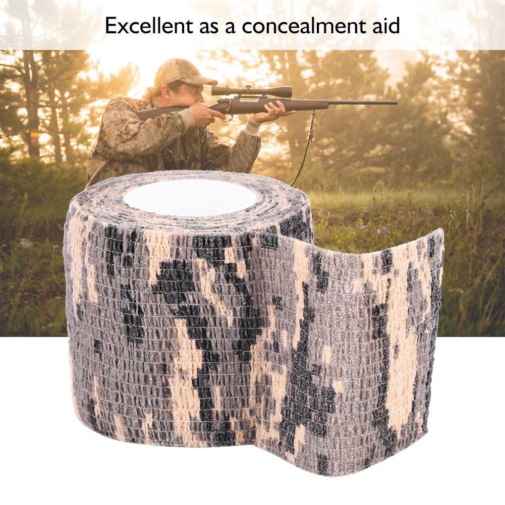 10* Camo Camouflage Tape Wrap 4.5m Rifle Gun Hunting Stealth Concealment Camping 