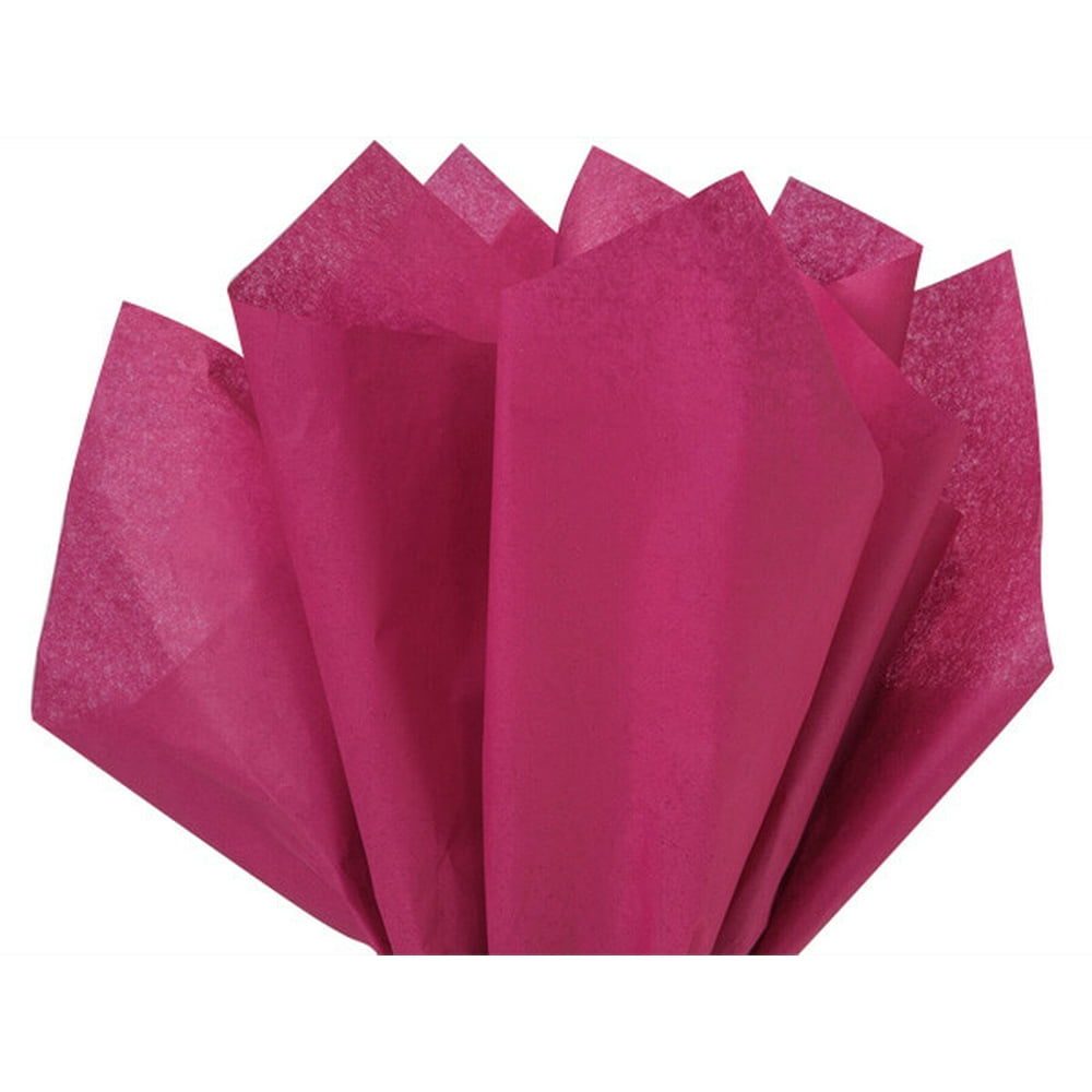  Cranberry  Tissue  Paper Squares Bulk 10 Sheets Premium 