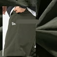 thumbnail image 6 of Men's Fleece Lined Parachute Hiking Pants Outdoor Windproof Waterproof Outdoor Cargo Pants Casual Work Ski Pants with Muti Pockets Size 3XL Army Green, 6 of 9